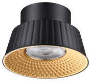 6643/6CL Odeon Light Mali потолочный светильник, 7Вт, 3000K, 580лм, черный