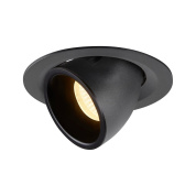 1005942 SLV NUMINOS® GIMBLE M DL светильник встраиваемый 500мА 17.5Вт с LED 3000K, 1500лм, 40°, черный