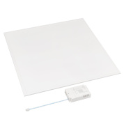 встраиваемая безрамочная потолочная светодиодная панель с прямой засветкой