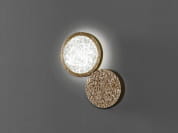 Luna Светодиодный настенный светильник из бронзы ручной работы Serip AP1458
