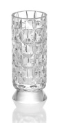 стакан для ванной с высоким рельефным стеклянным корпусом