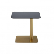 Flash Table Rectangle Brass Tom Dixon, стол