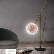 CRISTGLOB-LPBICO27K Icone Cristalglob LAMPADA TAVOLO 9W 2700K BIANCO- SFERA CRISTALLO Настольная лампа