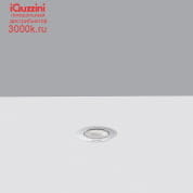 ER87 Light Up iGuzzini Floor-recessed Orbit luminaire D=45mm - Flush-mounted stainless steel frame - Warm White LED - Diffuser optic