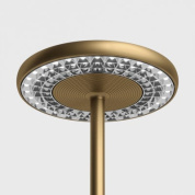 Rotaliana Sol T1 TL LED настольная лампа с диммером полированный хром; тёмная бронза 1SOT100348EL1