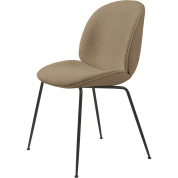 10057574 GUBI The GamFratesi Collection Beetle Обеденный стул Beetle, черный, PG2, Li.Bouclé 003