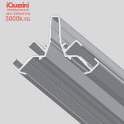 MXR5 Underscore6 iGuzzini Minimal recessed profile for Ledstrip 6 mm - 90 ° inside corner - L=3000