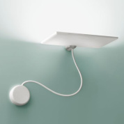 Giùup Icone Накладное бра прямоугольный белый i-c-0159