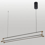 подвесной линейный светильник с направленным светом и тонким корпусом