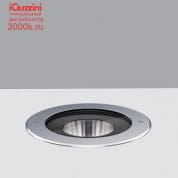 E167 Light Up iGuzzini Floor recessed Earth D=250mm - Neutral white - Flood optic - DALI