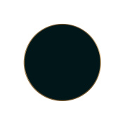 декоративный элемент чёрного глянцевого цвета