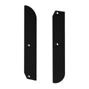 046158 Arlight Заглушка PLINTUS-H80 BLACK