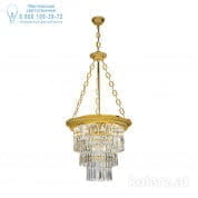 Kolarz MILORD CRYSTAL 0346.34.3 люстра золото 24 карата ø50cm высота 110cm мин. высота 120cm макс. высота 170cm 4 лампы e27