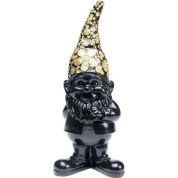 52947 Gnome Standing черная Gold 46cm Kare design статуэтка