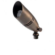 12V MR-16 Fixed Socket Brass Accent Light Centennial Brass архитектурный прожектор 15517CBR Kichler