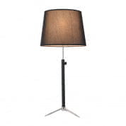 Настольная лампа Monic Maytoni черный и хром-черный MOD323-TL-01-B