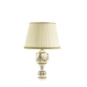 Napoleon small table lamp - white & gold настольный светильник, Villari