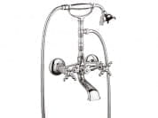 Parigi Настенный смеситель для ванны с ручным душем Rubinetteria Giulini 7300
