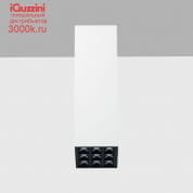 Q862 Laser Blade XS iGuzzini Ceiling-mounted LB XS square HC - 9 cells - Wide Flood beam - integrated driver