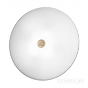 Kolarz Centro 0314.U14.3/aq21 потолочный светильник золото 24 карата белый ø54cm высота 8cm 4 лампы e27