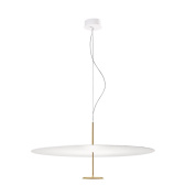 подвесной светильник с изогнутым корпусом и нижним излучением света