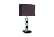 Totem Crystal &amp; Black Table Lamp настольная лампа Dettagli Lights TOTEM-DET-1001