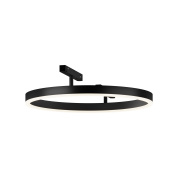 трефовый потолочный светильник в виде кольца белого цвета для магнитной трековой системы 23mm