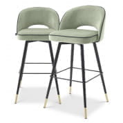 114314 Bar Stool Cliff set of 2 Барный стул Eichholtz