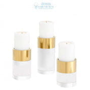 112091 Candle Holder Sierra gold finish set of 3 Eichholtz