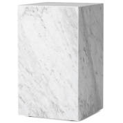 71009-002122 Audo Copenhagen Plinth Высокий приставной столик 51x30 см, каррарский мрамор