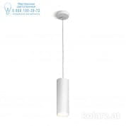 Kolarz TUBE A1347.31.W/23 подвесной светильник белый ø8cm высота 23.5cm мин. высота 150cm 1 лампа gx53