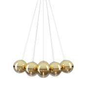 22124 5027 Lodes Random Cloud 14 Luci 28cm дизайнерская люстра из выдувного стекла золотой