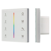 025168 Arlight Панель Sens SMART-P22-RGBW White (12-24V, 4x3A, 2.4G)