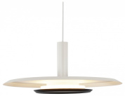 подвесной светильник дисковой формы с центральным рассеивателем и направленным светом вниз