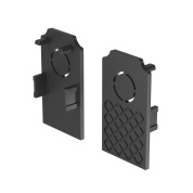 заглушка черного цвета для встроенной магнитной трековой системы 23mm Exility