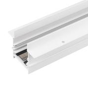 встраиваемый трек белого цвета для магнитной системы MAG-45