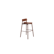 M0820202 FROMME Petite Friture Барный стул 75 см красно-коричневый