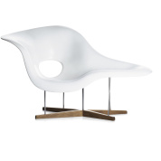 41210001 La Chaise Vitra Кресло белое