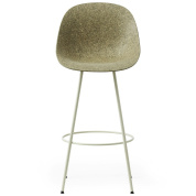 609242 Normann Copenhagen Mat Барный стул 75 см, водоросли / кремовый