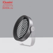 EU27 Agorà iGuzzini Spotlight with bracket (to be ordered separately) - Warm White LED - Remote Ballast - Spot optic