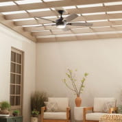 56" Tranquil LED Weather+ Outdoor Ceiling Fan Olde Bronze уличная люстра-вентилятор, Kichler