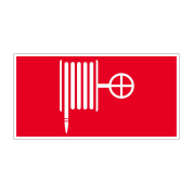 сменная пиктограмма пожарного крана для аварийной панели