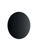 сменная панель круглой формы черного цвета