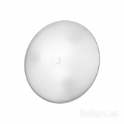 Kolarz Centro 0314.U13.1.W потолочный светильник матовый белый ø42cm высота 8cm 3 лампы e27