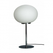 Queen table lamp chrome Dyberg Larsen настольная лампа 7230