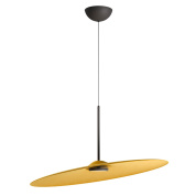 акустический светильник с панелью янтарного цвета