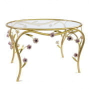 Camelia coffee table - gold & pink столик, Villari