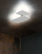 Puzzle Square&amp;Rectangle Wall/Ceiling Lamp Matt White точечный светильник Studio Italia Design 146006