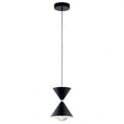 Kordan 11" 1 Light LED Mini Pendant Matte Black подвесной светильник 84112 Kichler