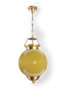 Chandni Gola Big Energy Saver Brass Hanging Light подвесной светильник FOS Lighting ChandniGola-10-HL1